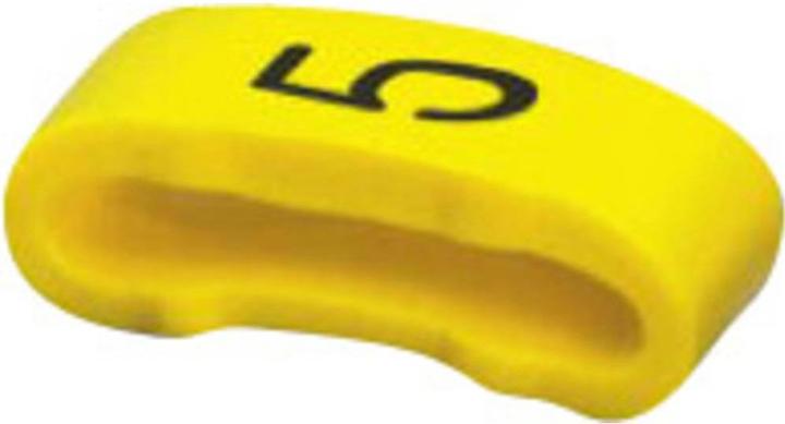Produktbild Phoenix Contact SD-WMTBS (S) YE:5 Kennzeichnungsclip Aufdruck 5 Aussendurchmesser