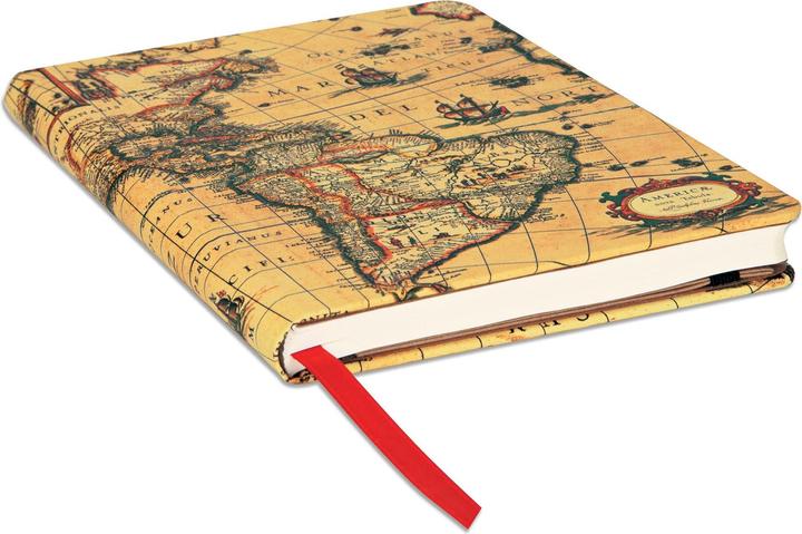 Actual product image Sigel Paperblanks notebook early cartography (120 x 170 mm, Lined)