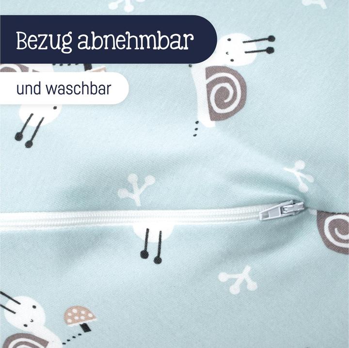 Actual product image Julius Zöllner Nursing Pillow Jersey Snail 190 cm (76 cm)