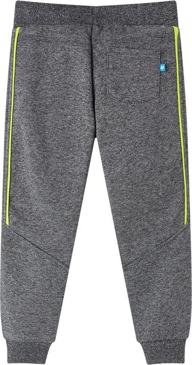 Actual product image VidaXL Children's tracksuit bottoms grey melange 104,Material: 80 (104)