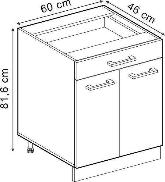 Produktbild Vicco R-Line (80 x 46 x 81.5 cm)