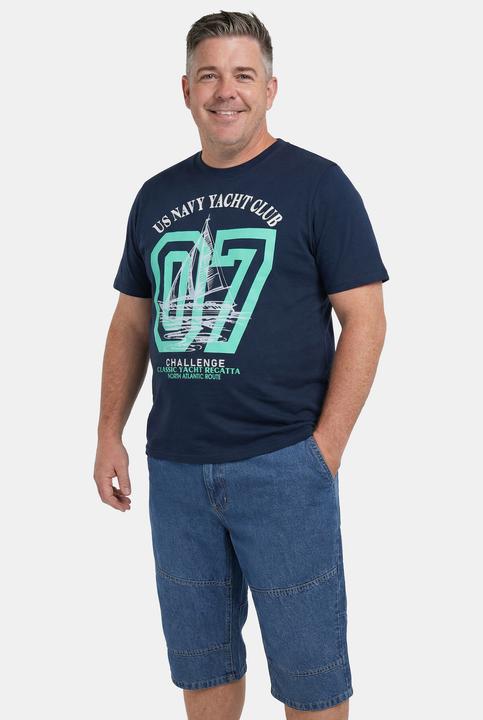 Produktbild Men+ T-Shirts, Doppelpack, Print, Halbarm (5XL)