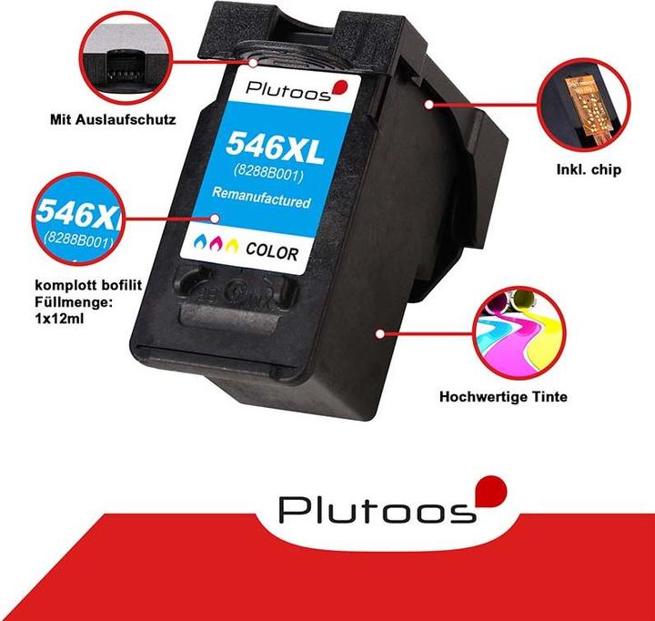 Produktbild Plutoos PG-545XL (BK, CL)