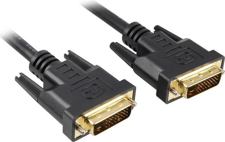 Image du produit PremiumCord DVI-D (M)/DVI-D (M), Câble DVI Noir (2 m)