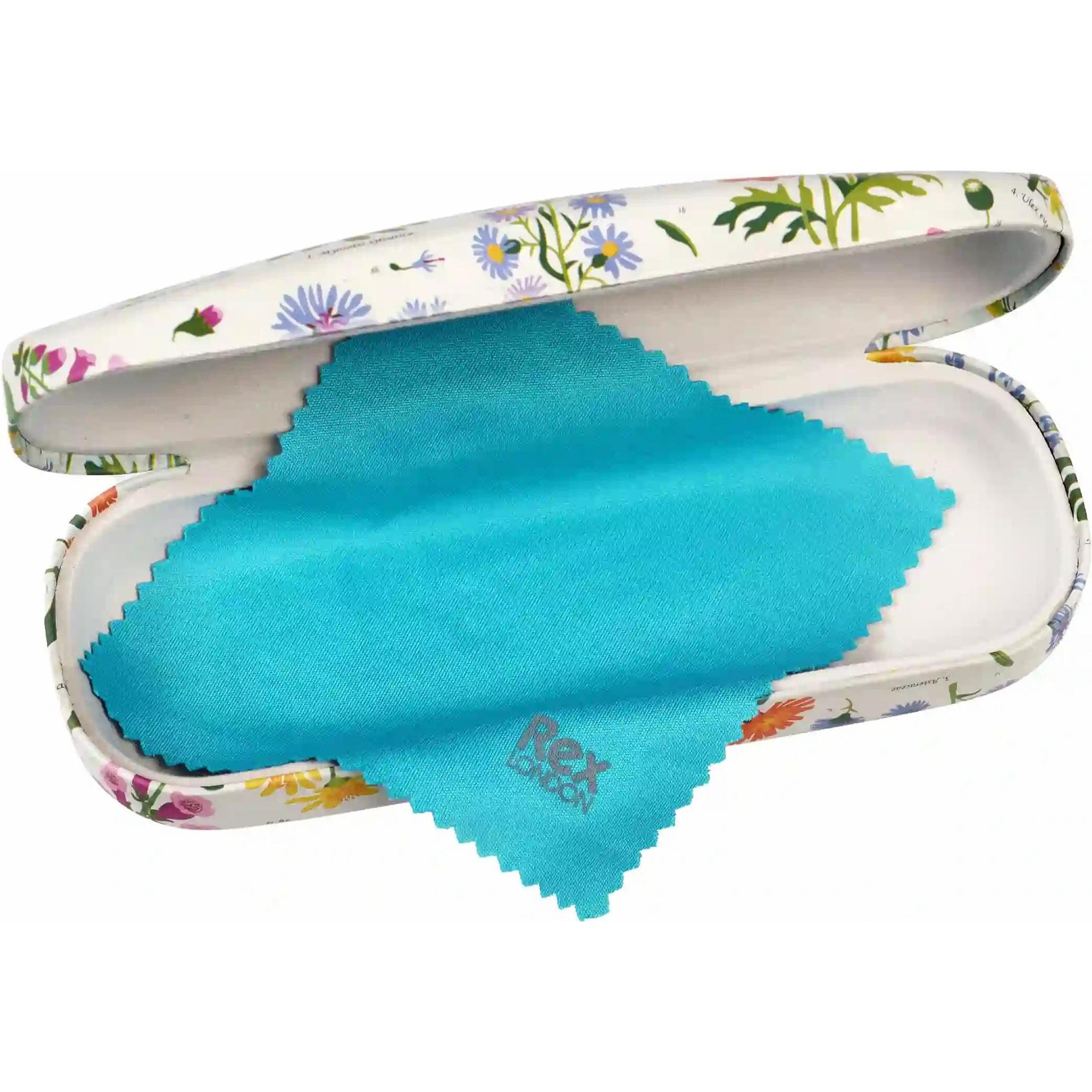 Thumbnail - Rex London, Brillen Zubehör, Glasses case and cleaning Cloth wild flowers, Mehrfarbig