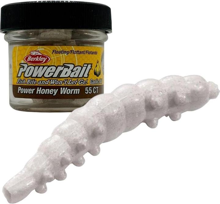 Immagine prodotto Berkley Powerbait Power Honey Worms Bianco (2.50 cm)