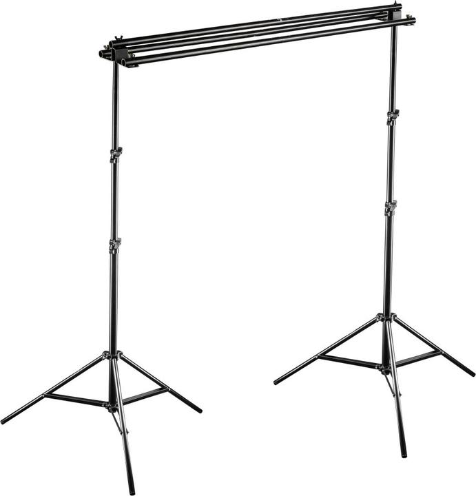 Produktbild Walimex 3-fach Hintergrundsystem + Tasche (290 cm, 250 cm)