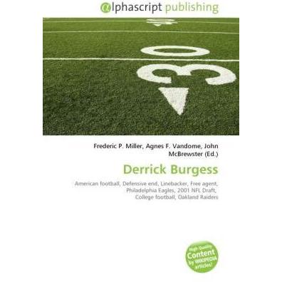 Derrick Burgess, Ratgeber