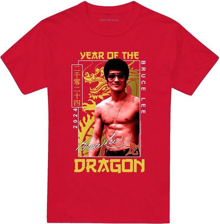 Produktbild Bruce Lee Framed Year of The Dragon TShirt (4XL)