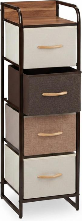 Relaxdays Schubladenschrank (31.50 x 31.50 x 99.50 cm)