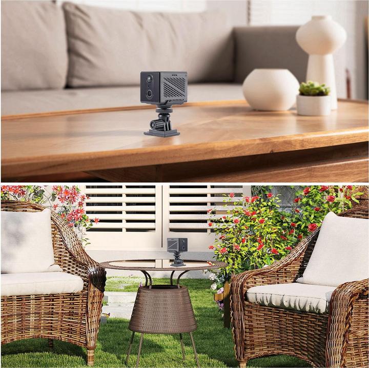 Produktbild Casativo Mobile WLAN Mini Überwachungskamera 2304 x 1296: Mit App-Fernzugriff (2304 x 1296 Pixels)