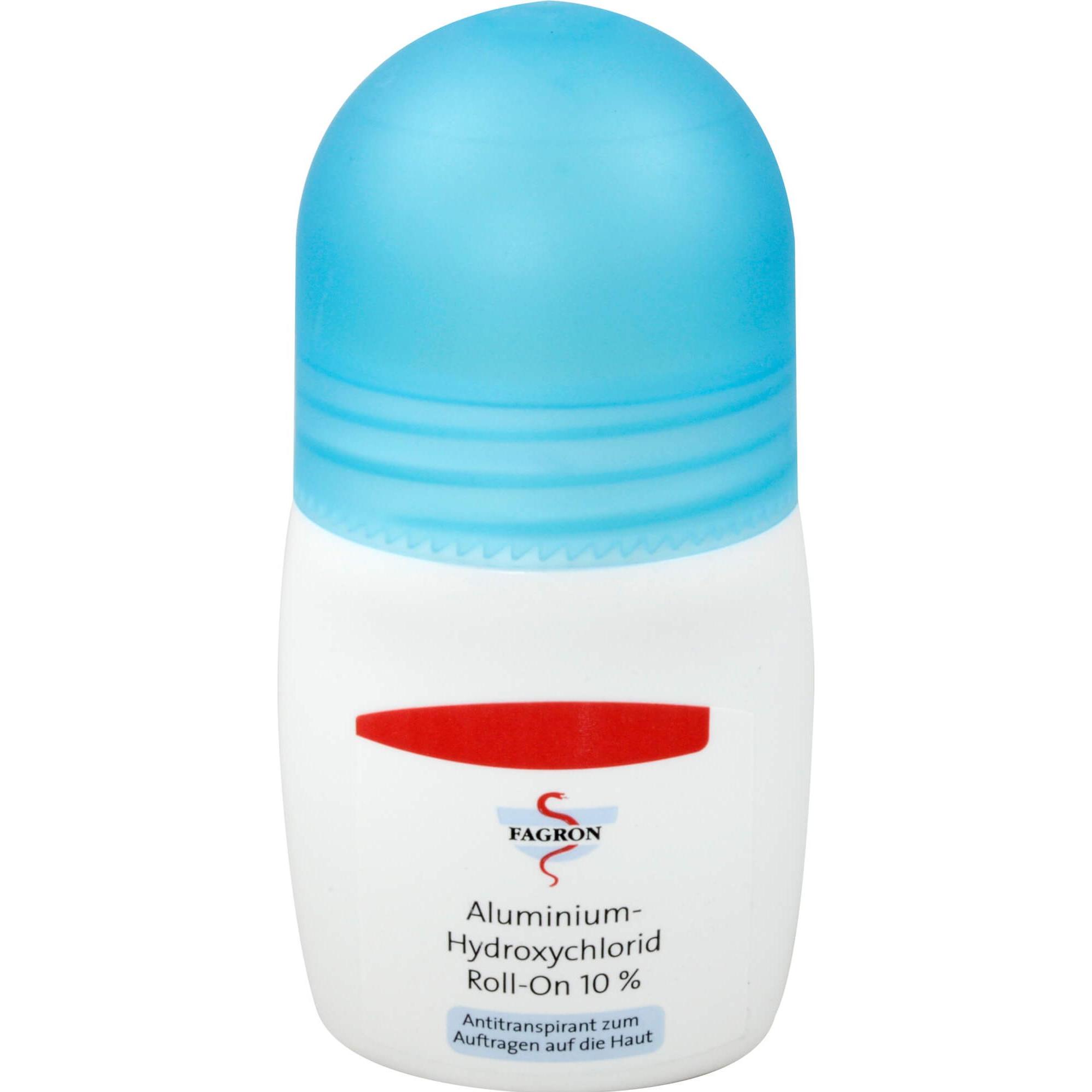 Fagron, Deo, Aluminium Hydroxychlorid Roll-On 10 % Antitranspirant, 50 ml Lösung (Roll-on, 50 ml)