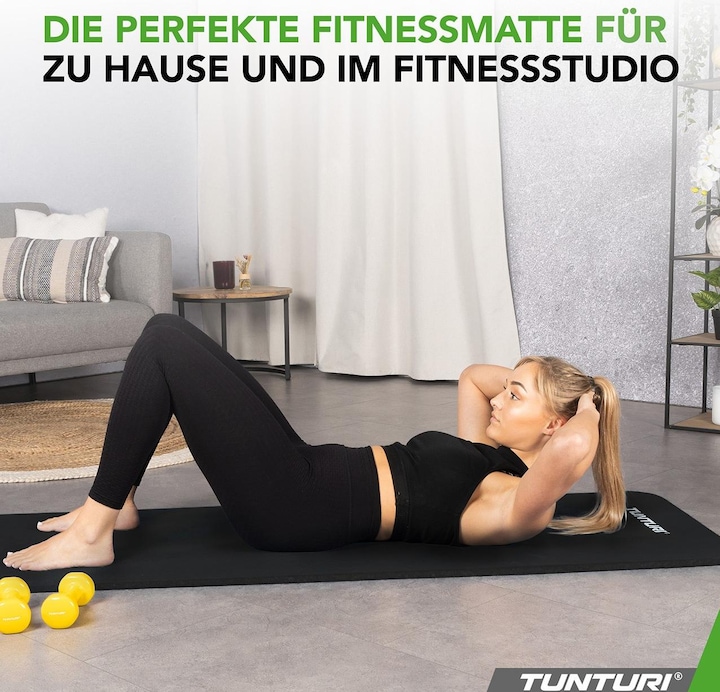 Actual product image Tunturi NBR Fitness Matte (15 mm)