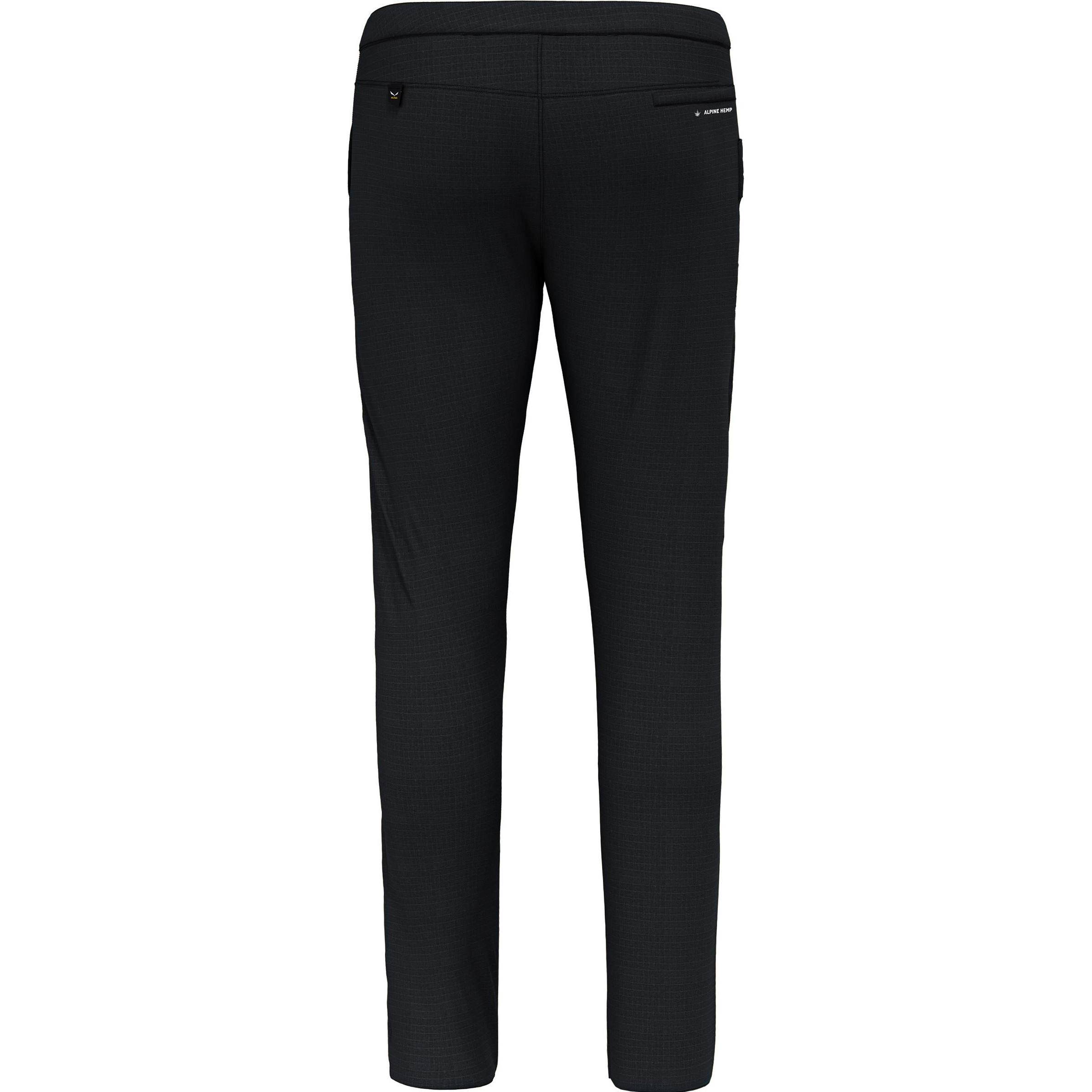 Salewa, Herren, Outdoorhose, LAVAREDO HEMP Herren RIPSTOP PANTS. (XL), Schwarz, XL