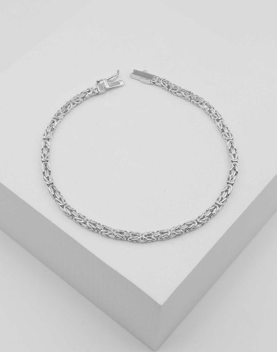 Immagine prodotto Muau Catena del Re (19 cm, Oro bianco 750/18 carati)