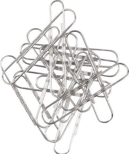 Immagine prodotto Office Depot Graffette ondulate 75 mm metallo argento, zinco (100 x)