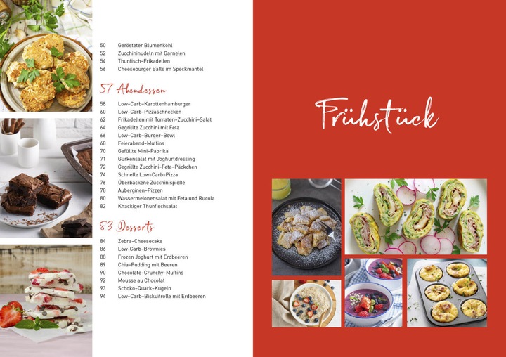 Produktbild Low Carb - Low Budget (Deutsch, Low-Carb-Rezept des Tages, 2023)
