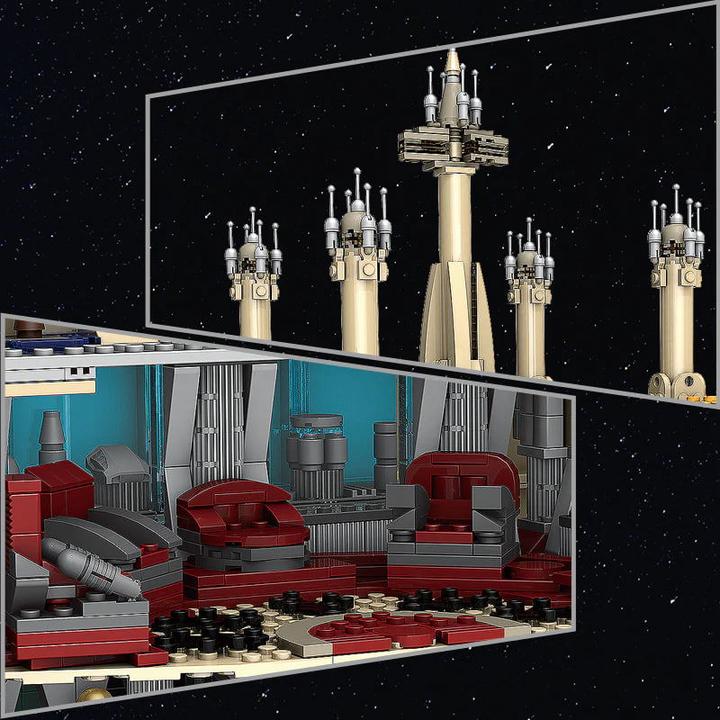 Actual product image Mould King Jedi Temple