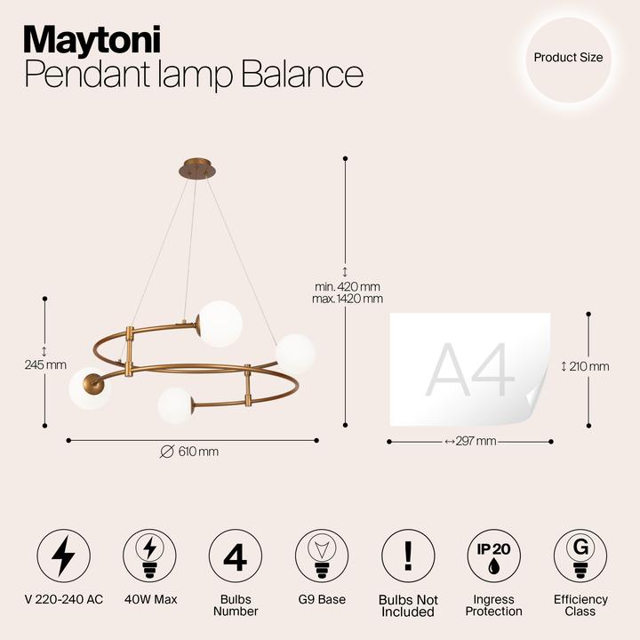 Produktbild Maytoni Balance (G9)