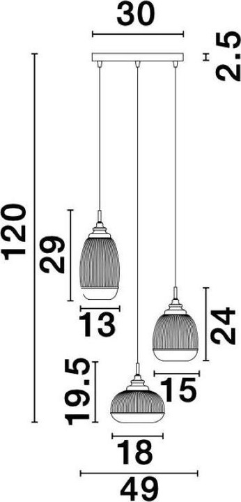 Produktbild Nova Luce Mond (E14)