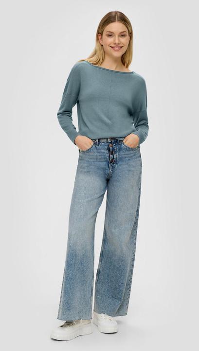 Actual product image s.Oliver Strickpullover Strickpullover im Loose Fit (46)