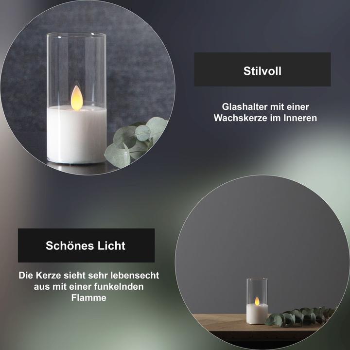 Actual product image Star Trading LED Pillar Candle M-Twinkle (1x)