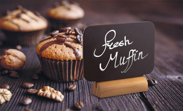 Actual product image Securit Table chalkboard RECT FBT-RECT black 7.5x9x2cm