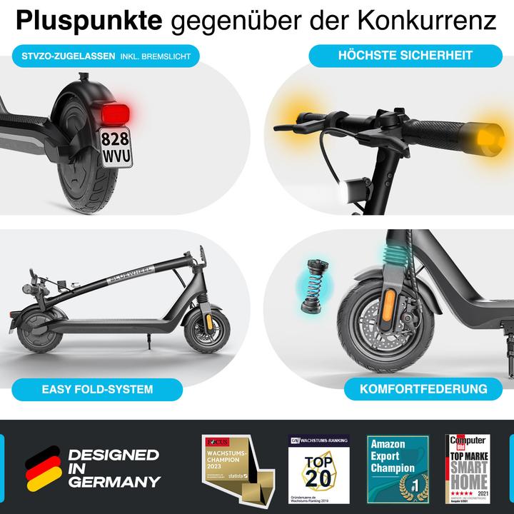 Image du produit Bluewheel IX250 (20 km/h, 30 km, 350 W)