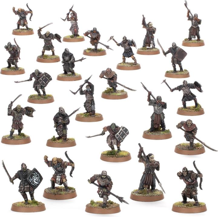 Actual product image Games Workshop Mordor Orcs - The Lord of the Rings: Middle Earth (Plastic)