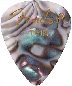 Fender Picks 351 thin/abalone (12) (12 x)