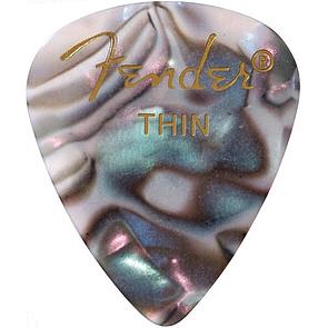 Fender Picks 351 thin/abalone (12) (12 x), Plektrum