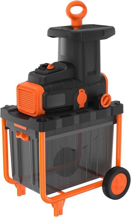 Black & Decker Trituratore elettrico silenzioso, 2800W
