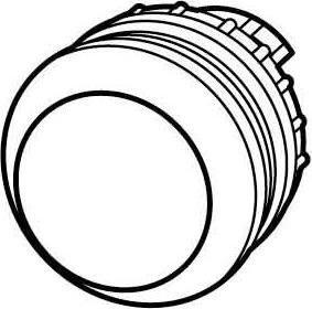 Actual product image Eaton Push-button flat,bw,latching,blank M22-DR-S