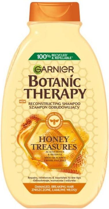 Produktbild Garnier Botanic Therapy Honey & Propolis Hair Shampoo for Very Damaged Hair 400ml (400 ml, Flüssiges Shampoo)