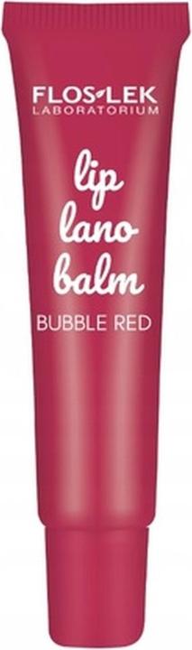 Floslek Laboratory Lanobalsam Lip Balm Bubble Red, 12 Grams (Lippenbalsam)