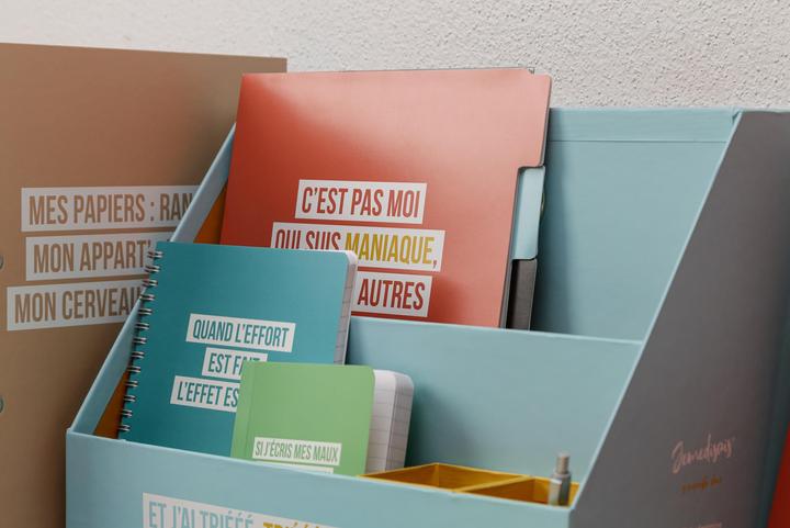 Actual product image Clairefontaine Jemedisais Set Register Folders (22 x 31 cm, 1 x)