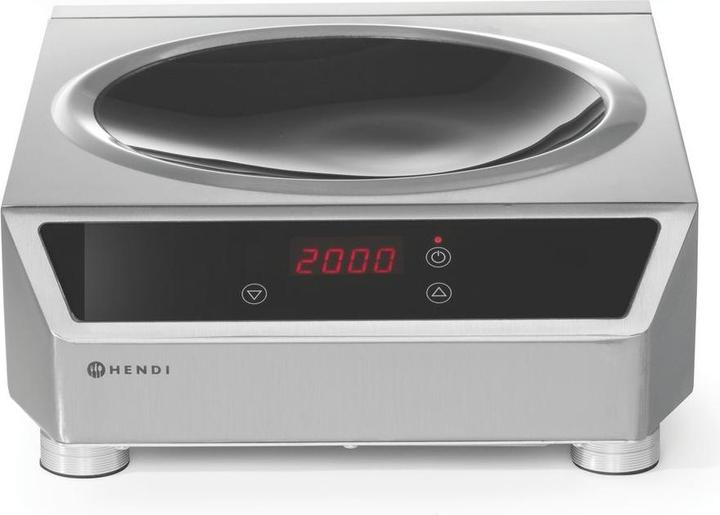 Hendi Induction wok with wok pan 230V 3500W