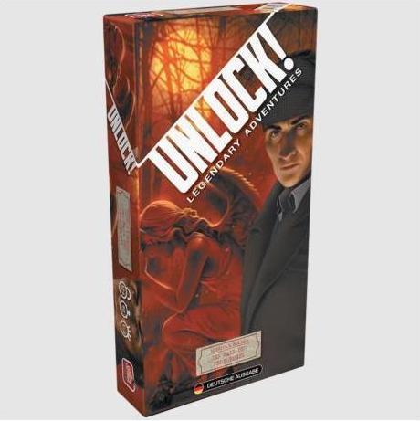 Immagine prodotto Asmodée Sblocca! Sherlock Holmes Il caso degli angeli del fuoco (Scenario singolo), Gioco di carte (Tedesco)
