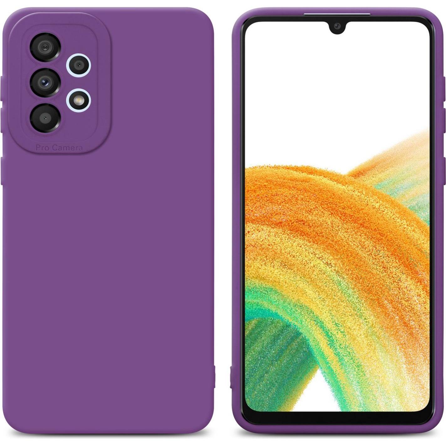 Cadorabo Hülle für Samsung Galaxy A72 4G / 5G im TPU Fluid LM162 Style (Samsung Galaxy A72, Samsung Galaxy A72 5G), Smar...