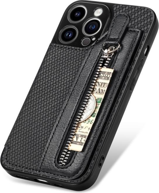 Produktbild Ueli Express iPhone 14 Pro Kreditkarten Hülle Cover mit Münzfach (Apple iPhone 14 Pro)