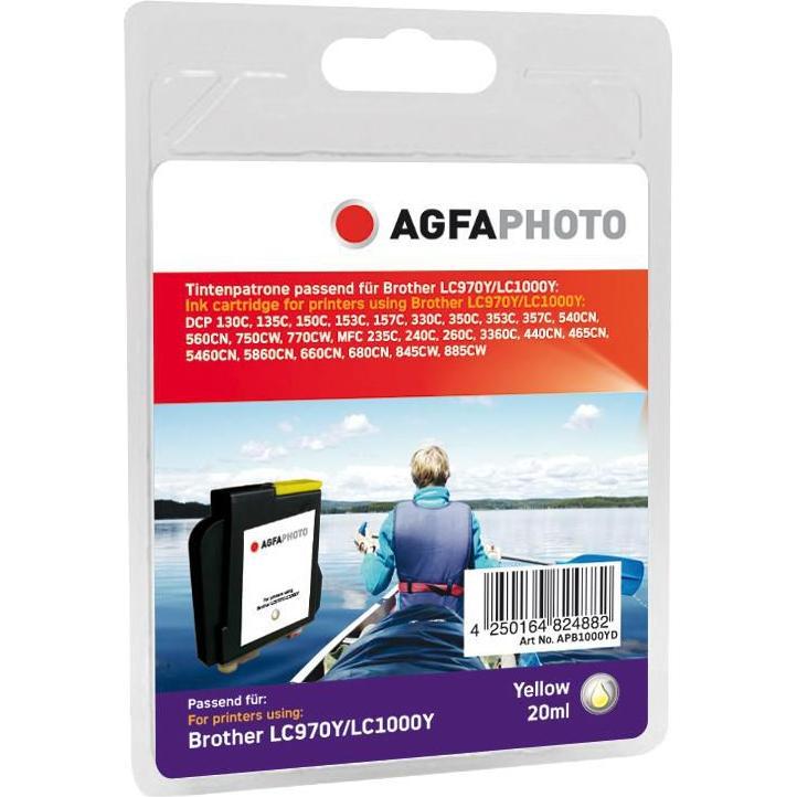 AGFAPHOTO, Druckerpatrone, Apb1000yd (Y)