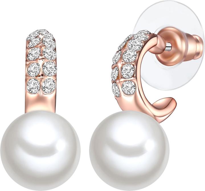 Image du produit Lulu & Jane Boucles d'oreilles femmes en alliage de métal - 35562 (Alliage métallique plaqué or rose 14 carats)