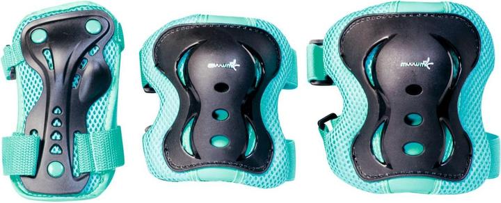 Authentic Sports Muuwmi protector set (M, Knee pad, Elbow protectors, Unique specimen)