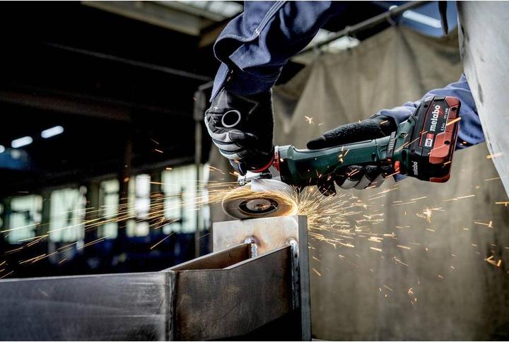 Actual product image Metabo WPBA 18 LTX BL 15-125 Quick DS Battery-powered angle grinder 18 V 125 mm Brushless + metaBOX ( (125 mm)