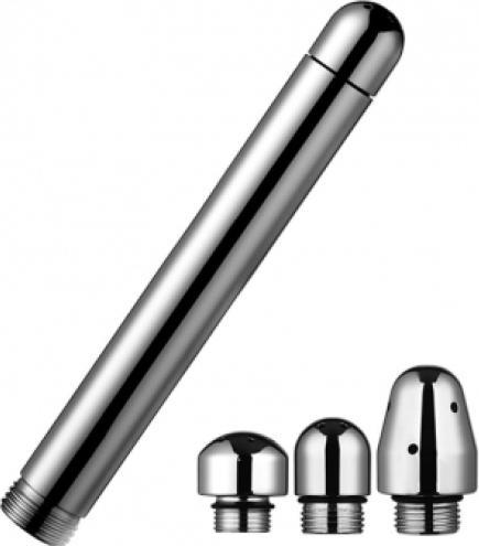 Produktbild Funline Aluminium Intimdusche mit 3 Aufsätzen