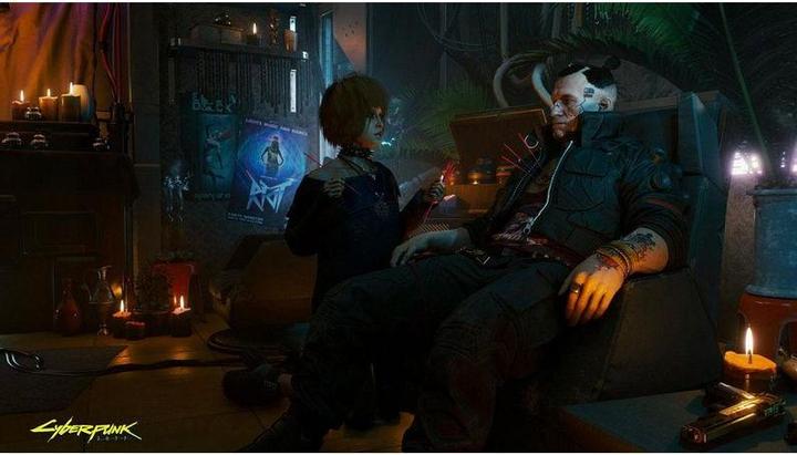 Actual product image Cyberpunk 2077 - Day One Edition (PS4, Multilingual)
