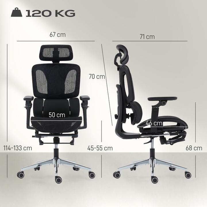 Image du produit Homcom Chaise de bureau (45 - 55 cm)
