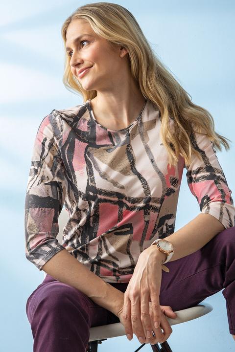 Produktbild Barbara Lebek Damen Druckshirt (38)