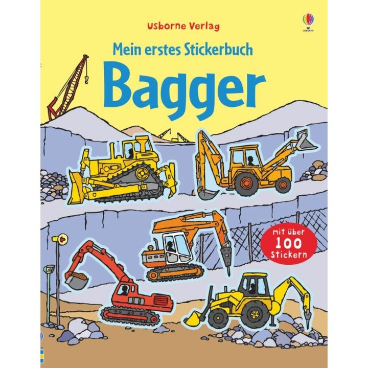 Produktbild Mein erstes Stickerbuch: Bagger