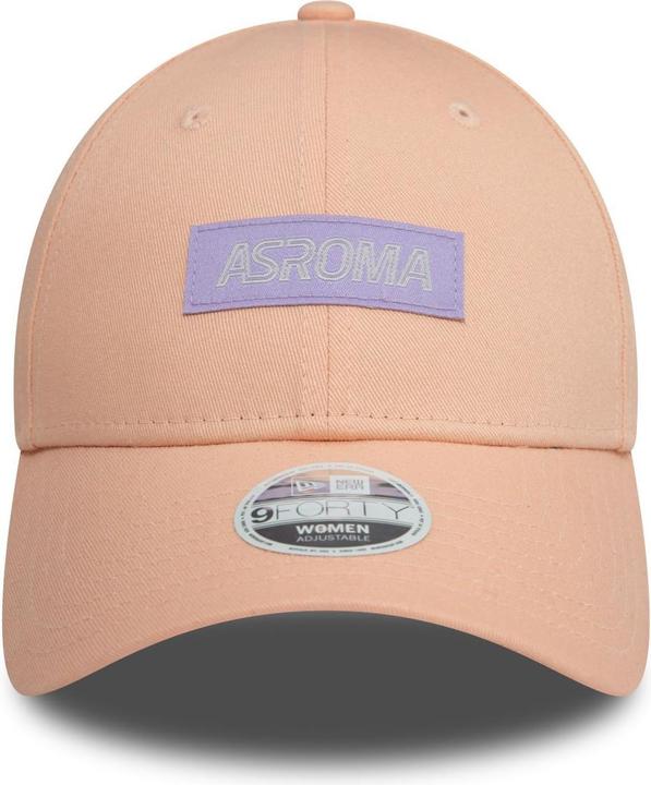 Actual product image New Era 9Forty Strapback Femme Cap - AS Roma beige
